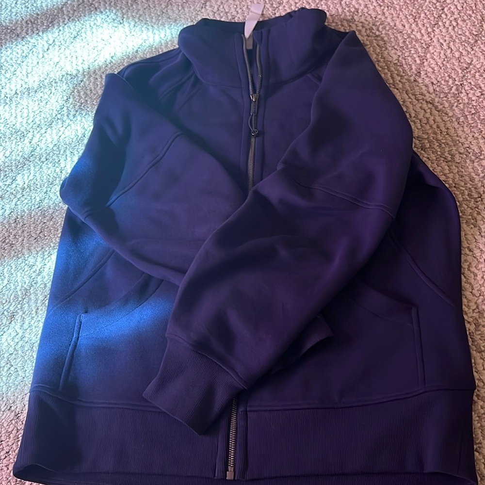Lululemon scuba oversized funnel full zip